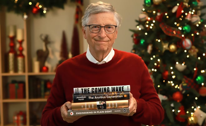 Tủ sách của các tỷ phú USD Bill Gate, Buffett, có gì?