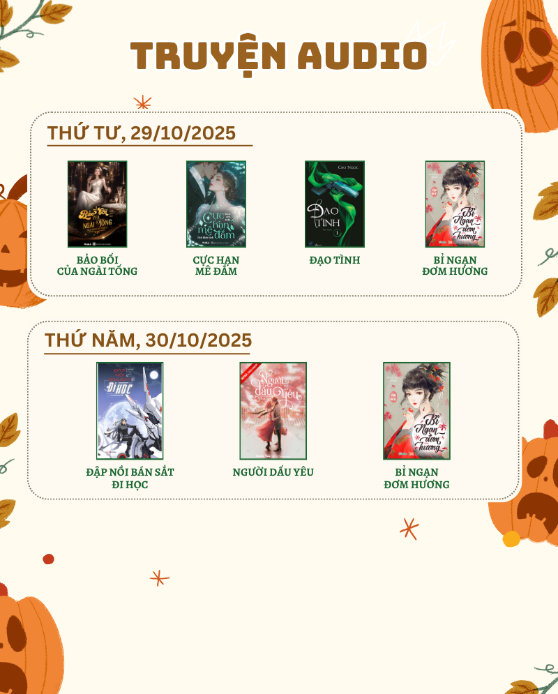 Tuần 44 đầy năng lượng: Hàng loạt siêu phẩm ngôn tình chờ bạn “quẩy”!