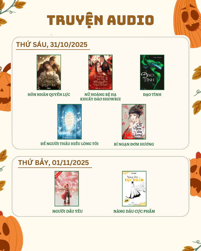 Tuần 44 đầy năng lượng: Hàng loạt siêu phẩm ngôn tình chờ bạn “quẩy”!