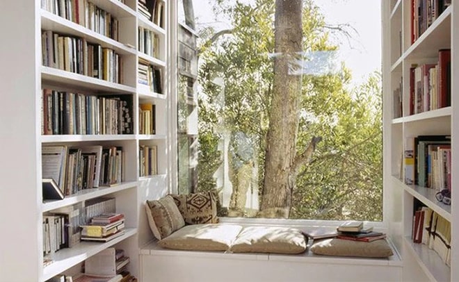 10 vị trí, góc đọc sách lý tưởng của tôi